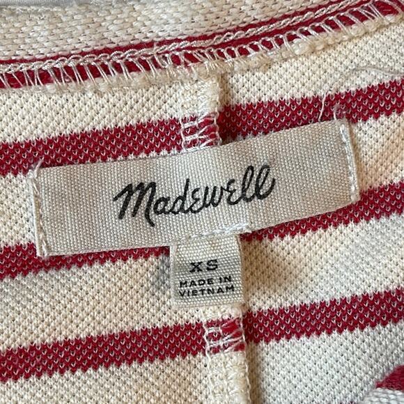 Madewell Vacances Striped Knit Dress Size XS - Picture 6 of 9
